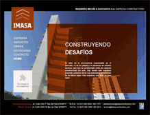 Tablet Screenshot of imasaconstructora.com.ar